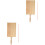 2Ensembles Outils Maison Gnocchi En Bois Khaki Faciles À Utiliser 5