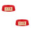 2Pièces Base Extincteur Rouge Pour Stockage Facile 10
