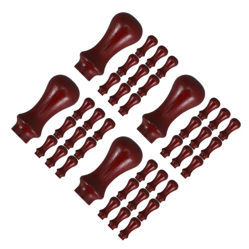 40Pièces En Bois Pour Sceau De Cire Usage 2
