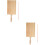 2Ensembles Outils Maison Gnocchi En Bois Khaki Faciles À Utiliser 8