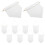 3Pièces Bannières Lin Beige Support Broches Bijoux À Suspendre 1