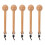 5Pièces Maillet En Bois Khaki Portable Pour Formage De Baseball 10