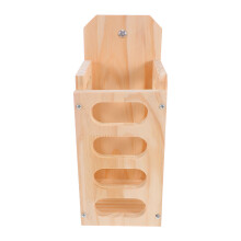 3Pièces Rack À Bois Khaki Ouvert Pour Avec Fixation Cage