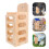 2Pièces Suspendue Bois Khaki Pour Petits Animaux 10