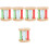 5Pièces Hochet Bois Bébé Coordination Main-Oeil Couleurs Attrayantes 6