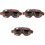 3Pièces Lunettes Polyvalentes Anti-Buée Résistantes 3