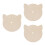 3Pièces Murale Chat, Bois Durable Khaki Pour Jeux DIY 6