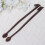 1Paire Bretelle Sac À Main Cuir Véritable Café, Élégante Robuste 6