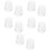 5Paires Embouts Transparente Silicone Anti- Pour Stéthoscope 7