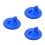 3Pièces Couvercle Pliable Bleu Antifuite Pour Seau De 10