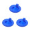3Pièces Couvercle Pliable Bleu Antifuite Pour Seau De 6
