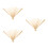 3Pièces Armature Éventail Bambou Pliable Douce Pour 7