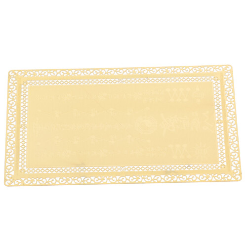 5Pièces Cartes Amulettes En Cuivre , Compactes Décor 1