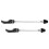 1Paire Skewer De Freinage Rapide Pour Noir Aluminium 6
