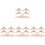 4Ensembles Élément Bois Sculpté Beige Pour Ornement Design 7