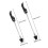 1Paire Skewer De Freinage Rapide Pour Noir Aluminium 2