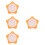 4Pièces Jouets L'heure Orange Durable Pour Enfants 8
