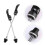 1Paire Skewer De Freinage Rapide Pour Noir Aluminium 4