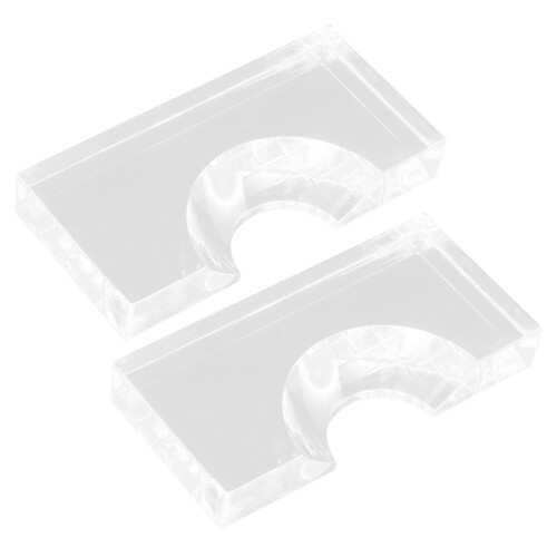 6Pièces Repéreur Billard Transparent Compact 2