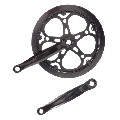 4Ensembles Pédalier Métal Noir Simple Pour Fixe 1