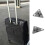 2Pièces Étiquettes Réfléchissantes Noires Pour Cyclisme 6