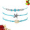 9Pièces Bracelet Durable Pendante Style 10