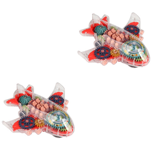 2Pièces Jouet Électrique Rouge Durable Enfant 2