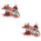 2Pièces Jouet Électrique Rouge Durable Enfant 6