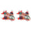 2Pièces Jouet Électrique Rouge Durable Enfant 2