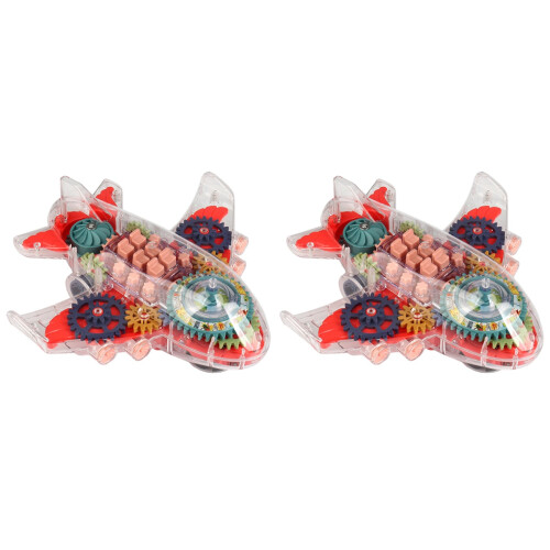 2Pièces Jouet Électrique Rouge Durable Enfant 1