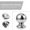 4Pièces Boules De Main Courante Inox Robuste Argent Pour Garde-Corps 7