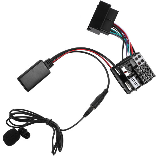4Ensembles Adaptateur Audio Auto Noir ABS Sans Fil 5.0 Simple Usage 1