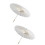 2Pièces Parasol DIY Matériau Bois, Idéal Pour Graffiti 8