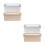 4Pièces Boîtes De Rangement Couvercles Pour Cuisine 7
