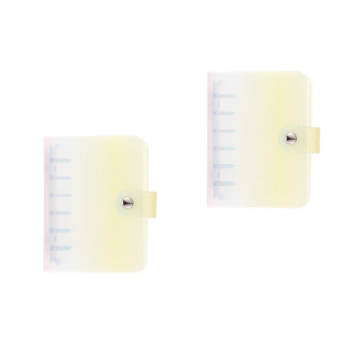 2Pièces Protège- Transparent PVC Portable Multi Usage 2