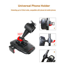 3Pièces Lampes LED Anneau Noires Pour Selfie Réglables