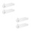 4Pcs Clear Automatic Display Rack for Supermarket Use 4