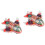 2Pièces Jouet Électrique Rouge Durable Enfant 4