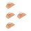 4Pièces Ponçage Bois Multi Couleurs - Outil Poli Main Résistant 8