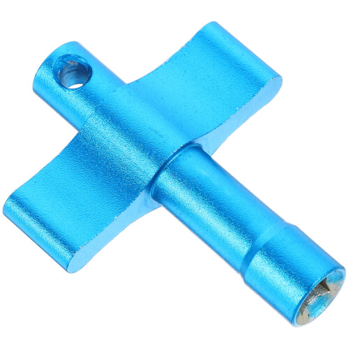 4Pièces Clé Métal Bleu Accessoire Batterie Facile Durable 2