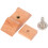 4Pièces Ponçage Bois Multi Couleurs - Outil Poli Main Résistant 2
