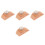 4Pièces Ponçage Bois Multi Couleurs - Outil Poli Main Résistant 7