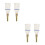 4Pièces Bétail Acier Ergonomique Multi-Usage Couleurs Variées 4