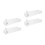 4Pcs Clear Automatic Display Rack for Supermarket Use 7