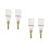 4Pièces Bétail Acier Ergonomique Multi-Usage Couleurs Variées 9