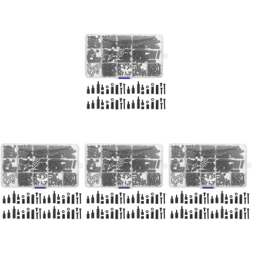 4Ensembles Kits De Fixation Nylon Noir Pour Contrôleurs Capteurs 2