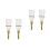 4Pièces Bétail Acier Ergonomique Multi-Usage Couleurs Variées 8