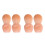4Pièces Brosse Ongles Et Blush Mini Compacte Rose Pour 8