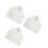 3Pièces Serviettes Bain Douces Motifs Multicolores 3