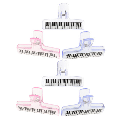 12Pièces -Partitures Piano Clips Clair Couleurs Variées